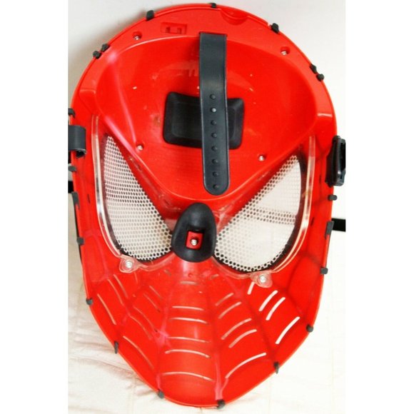 Hasbro SpiderMan Kids Half Mask Electronic FX Spider-Vision Light up Working - Picture 5 of 12